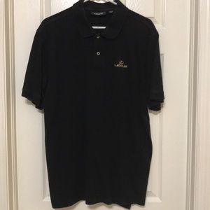 Men’s polo style shirt.